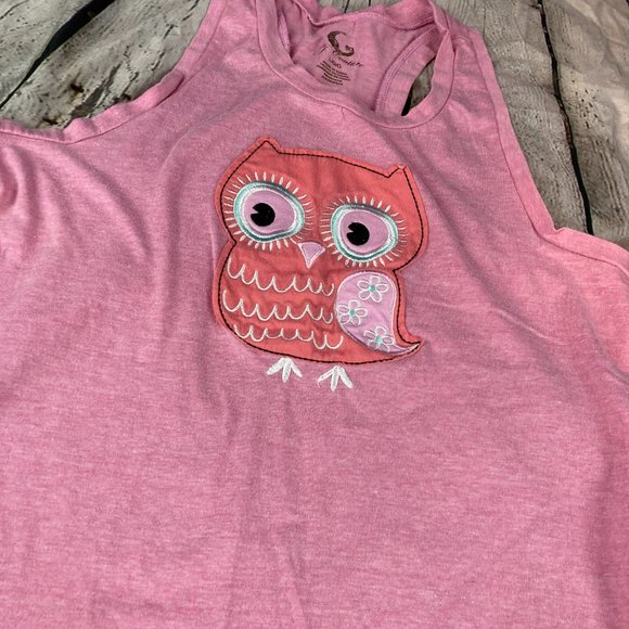 PJ Couture Womens Owl Print Matching PJ Set - Picture 3 of 10